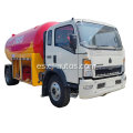 Howo 8000L LPG Tank Bobtail Truck